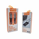 Cabo Usb Tipo-com Tipo-C Kaidi Kd-19cc 60w 1m