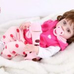 Bebê Sweetie Reborn (R) Girafinha Silicone-doll 48cm