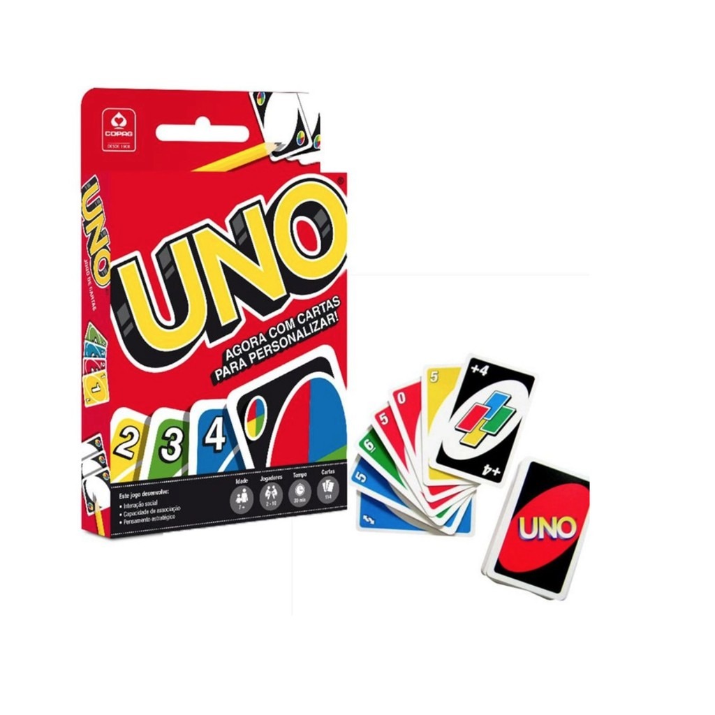 Uno-jogo de cartas - Vênus Eletrônicos