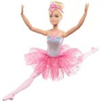 Boneca Barbie Bailarina Luzes Brilhantes Rosa - Mattel