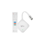 Receptor digital BTV Cast Comando de Voz - 4K - Ultra HD